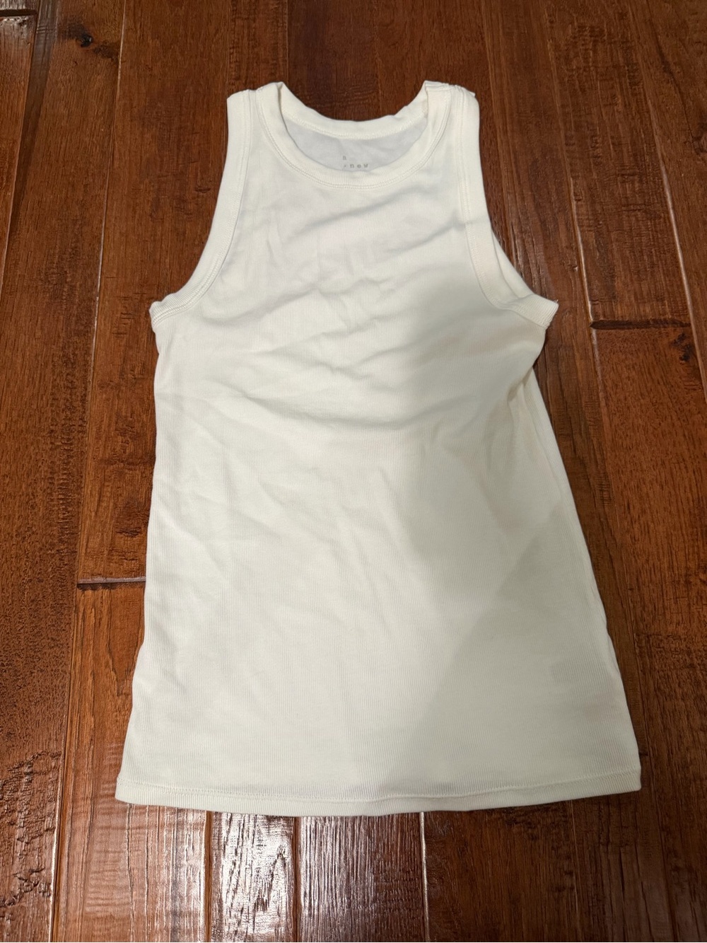 Cream Ribbed Tank Top - A New Day